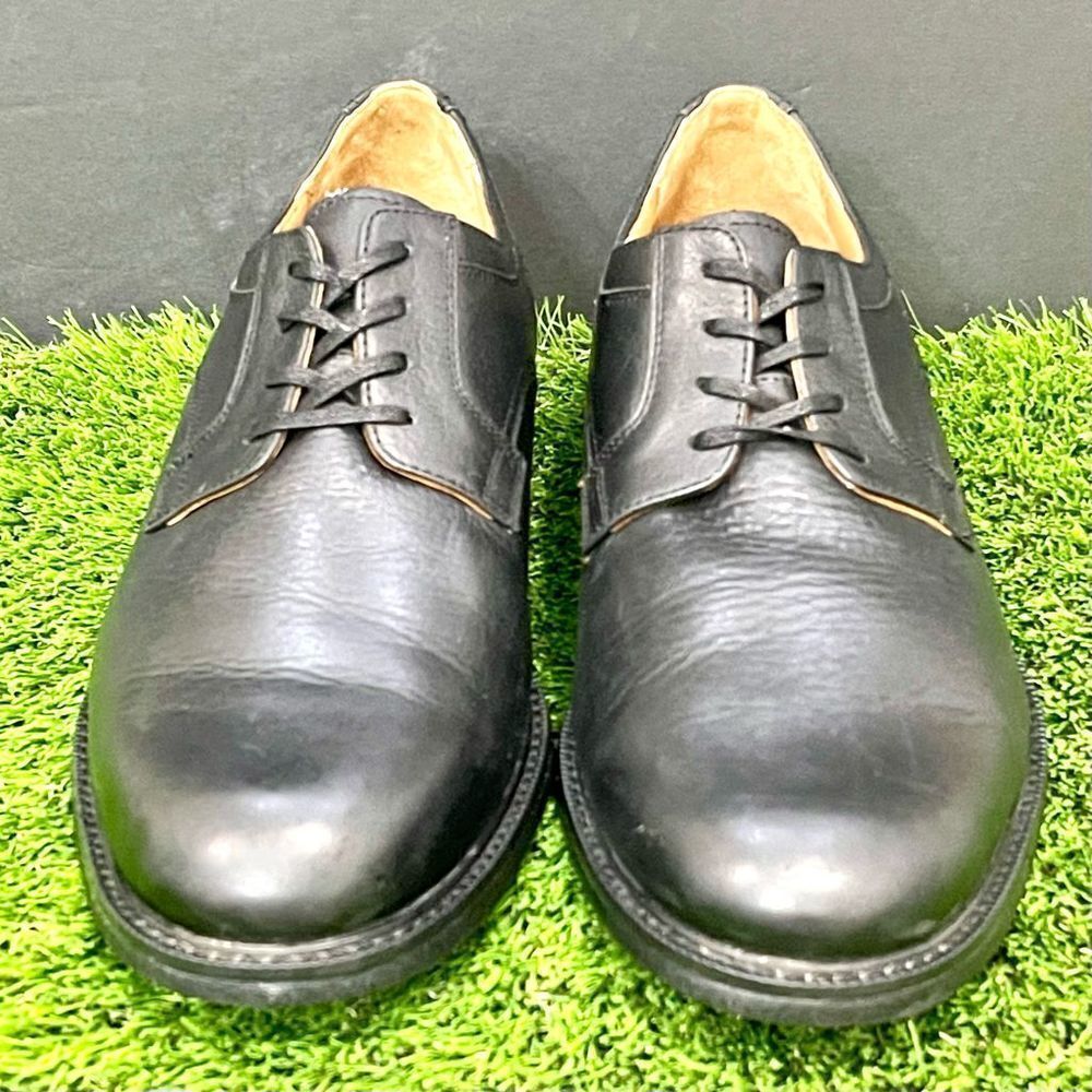 Johnston & Murphy Pattinson XC4 Waterproof Black Plain Toe Oxfords. Size 10.5M